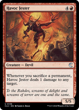 0138 Havoc Jester U Ravnica: Clue Edition