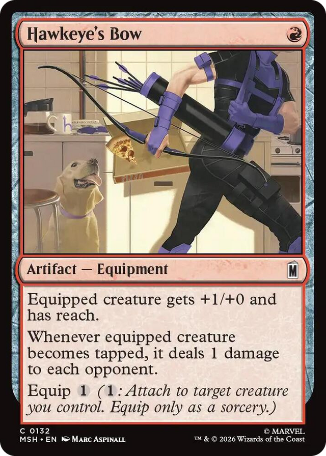 0132 Hawkeye's Bow C Marvel Super Heroes