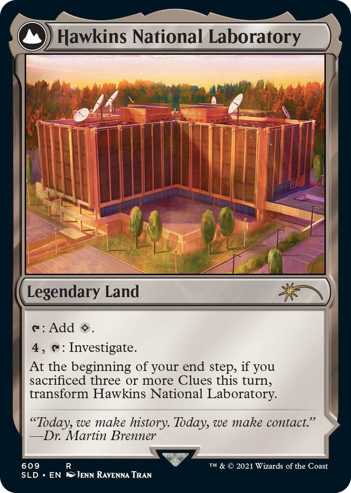 0609 Hawkins National Laboratory P Secret Lair Drop Series