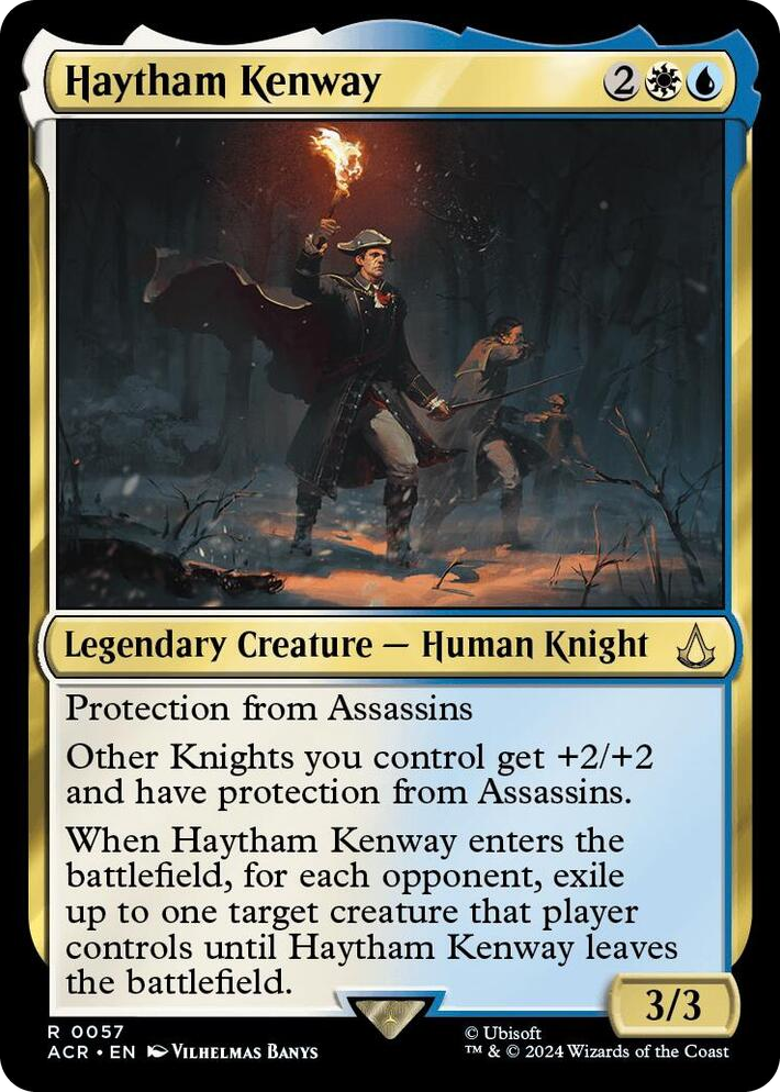 0057 Haytham Kenway R Universes Beyond: Assassin's Creed