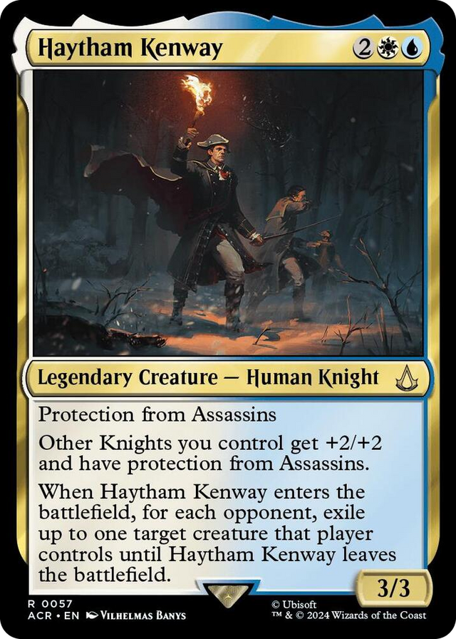 0057 Haytham Kenway R Universes Beyond: Assassin's Creed