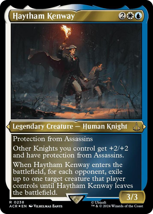 0238 Haytham Kenway (Foil Etched) R Universes Beyond: Assassin's Creed