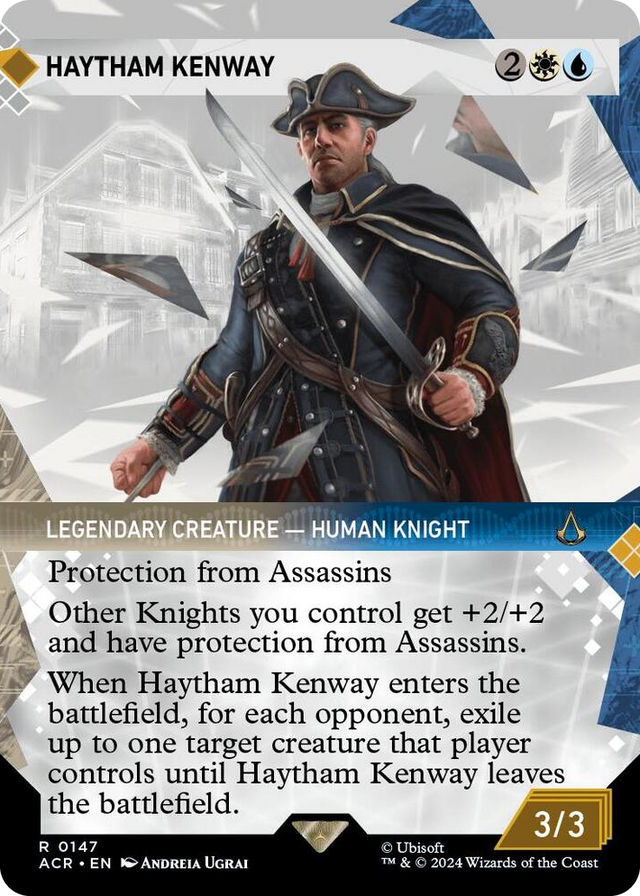 0147 Haytham Kenway (Showcase) R Universes Beyond: Assassin's Creed
