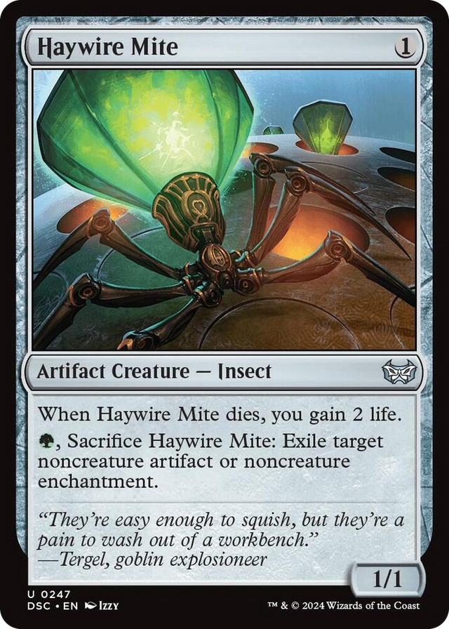 0247 Haywire Mite U Commander: Duskmourn: House of Horror