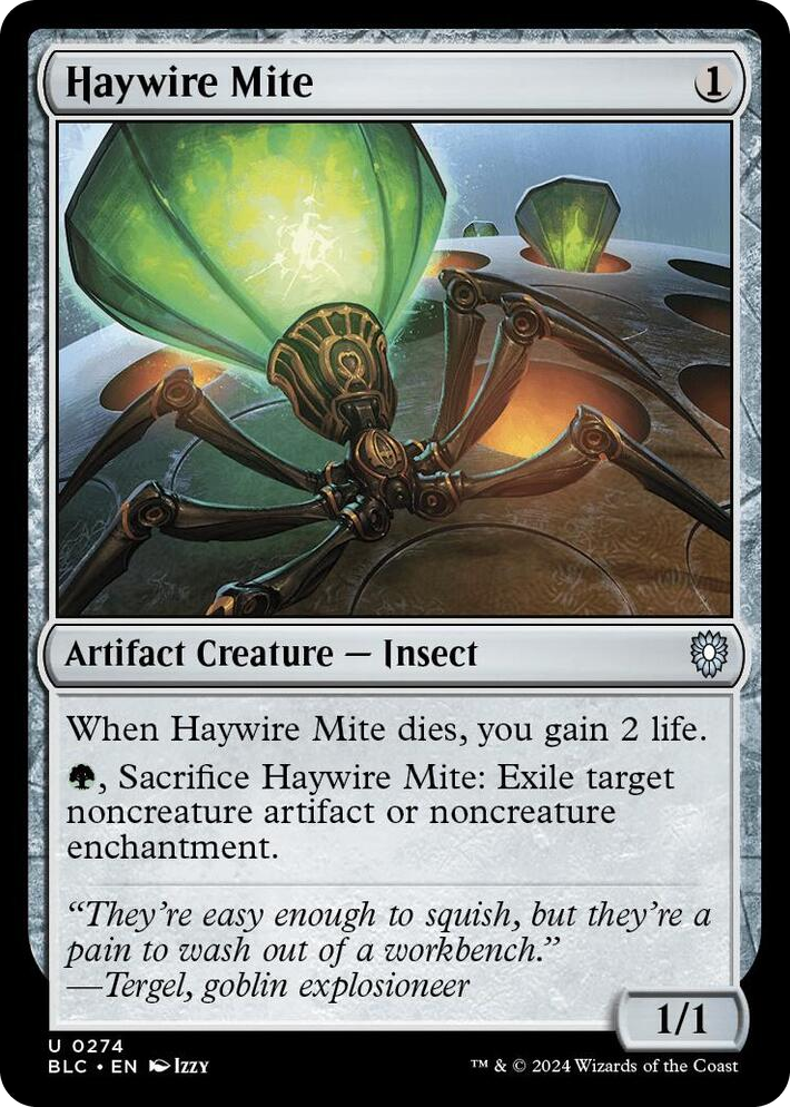 0274 Haywire Mite U Commander: Bloomburrow