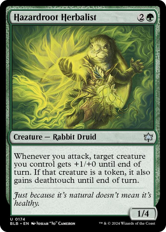 0174 Hazardroot Herbalist U Bloomburrow