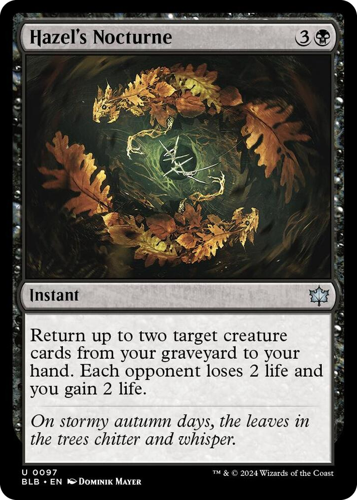0097 Hazel's Nocturne U Bloomburrow