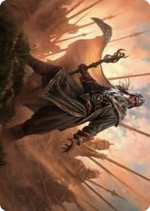 0046 Hazezon, Shaper of Sand Art Card S Art Series: Dominaria United