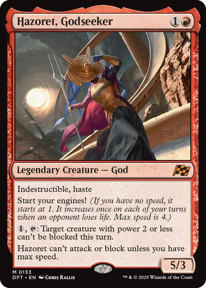 0133 Hazoret, Godseeker M Aetherdrift