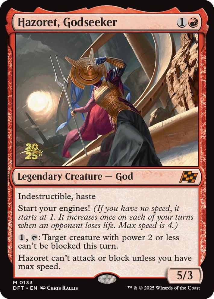 0133 Hazoret, Godseeker M Prerelease Cards