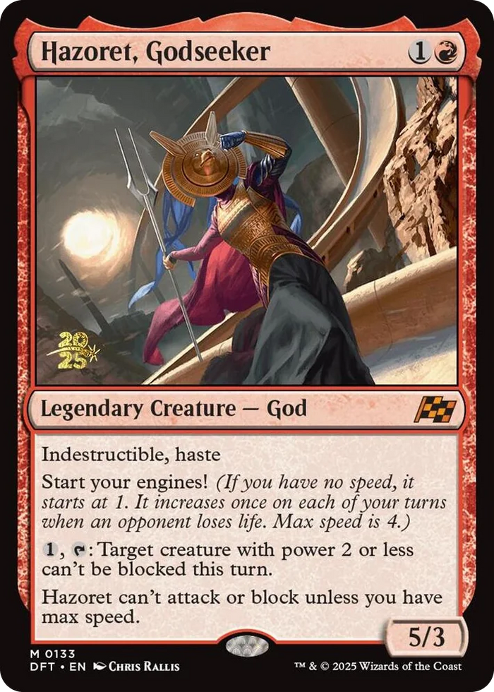 0133 Hazoret, Godseeker M Prerelease Cards
