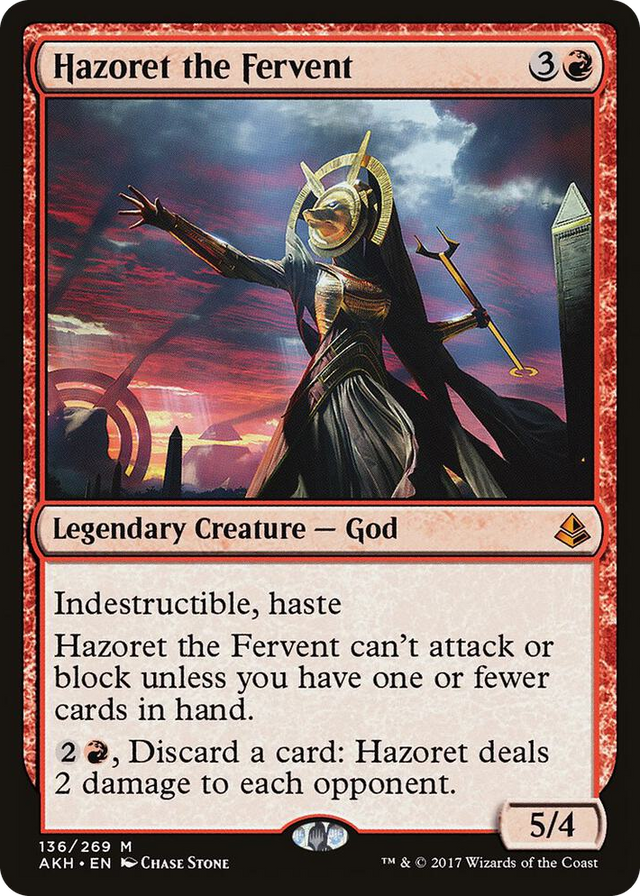 0136 Hazoret the Fervent M Amonkhet
