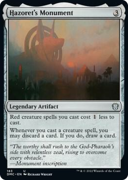 0183 Hazoret's Monument U Commander: Dominaria United