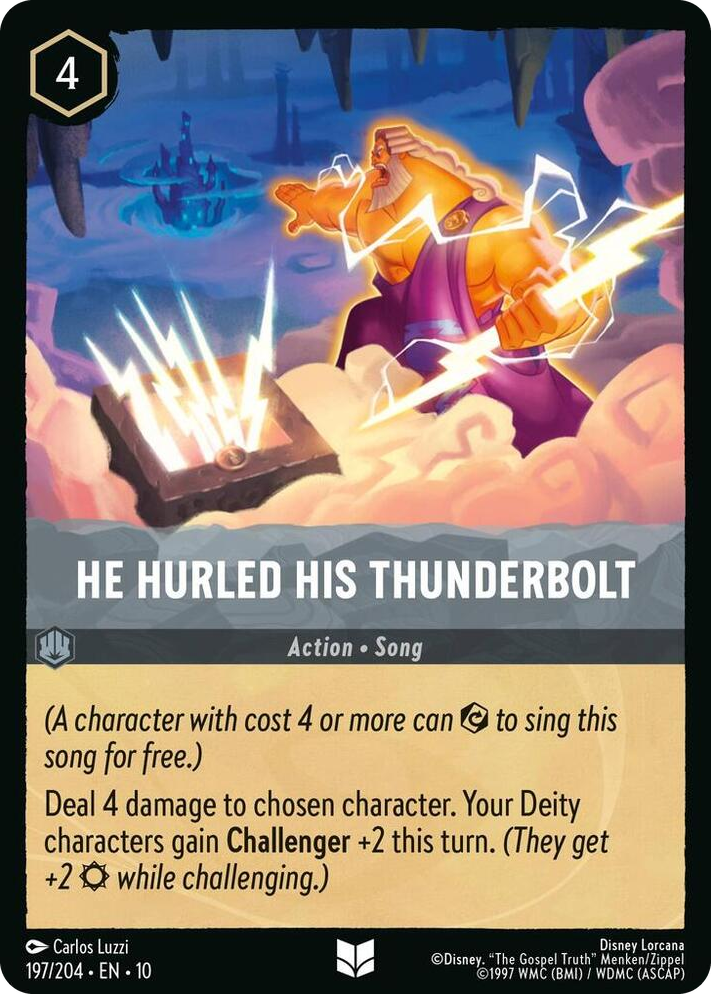 0197 He Hurled His Thunderbolt Uncommon Whispers in the Well