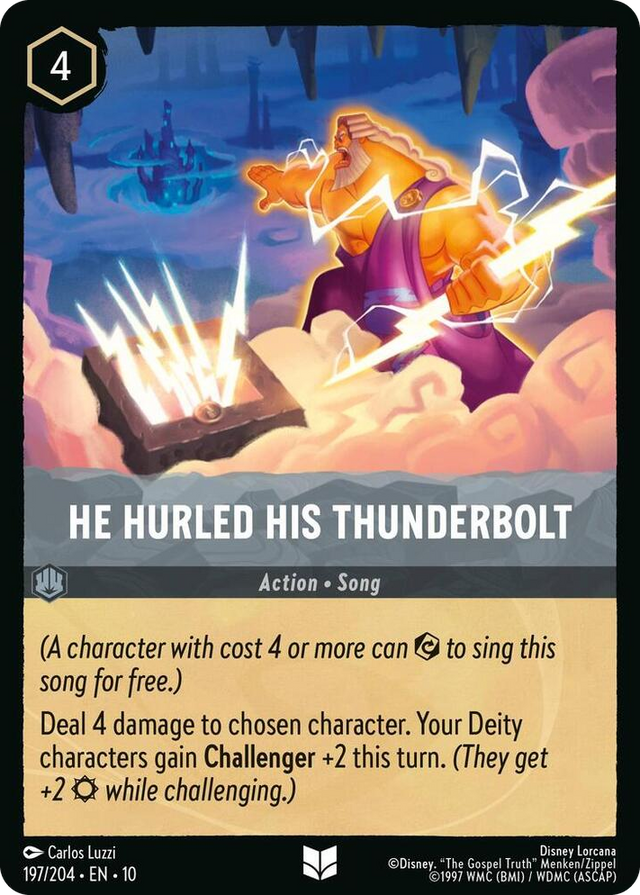 0197 He Hurled His Thunderbolt Uncommon Whispers in the Well