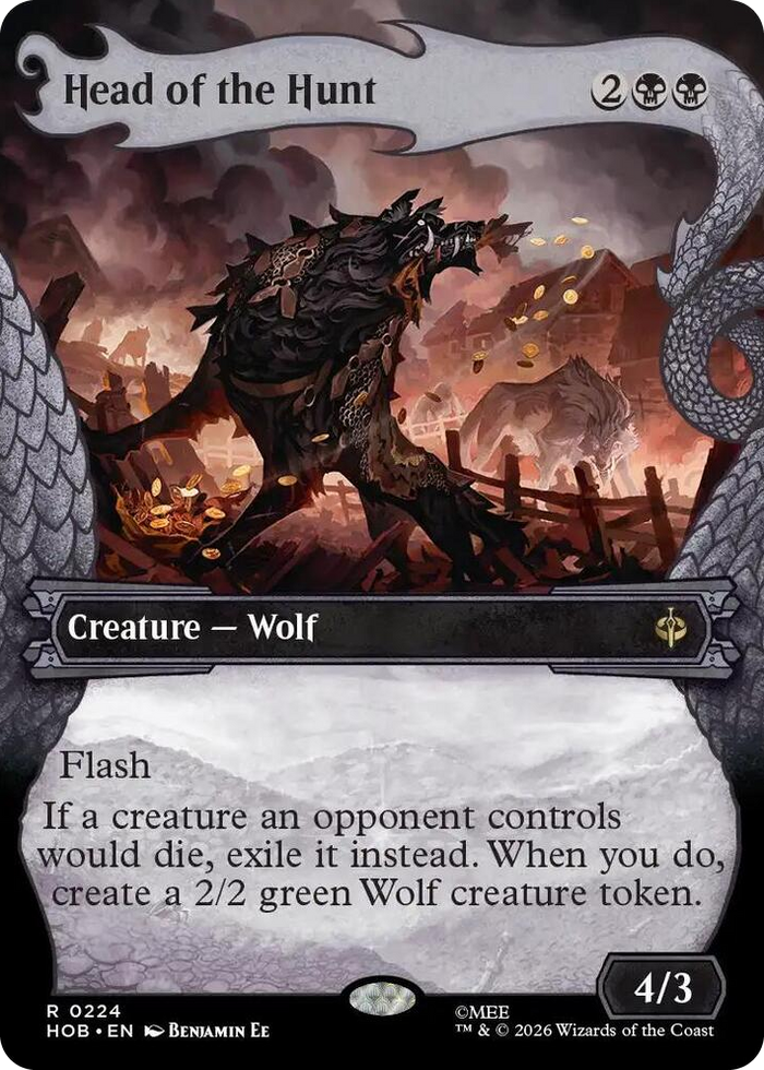 Head of the Hunt (Showcase) #224 R - The Hobbit Pokemon card