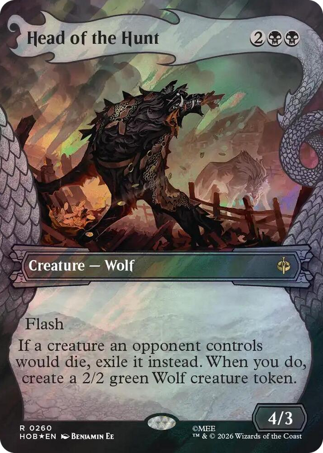 0260 Head of the Hunt (Showcase) (Surge Foil) R The Hobbit