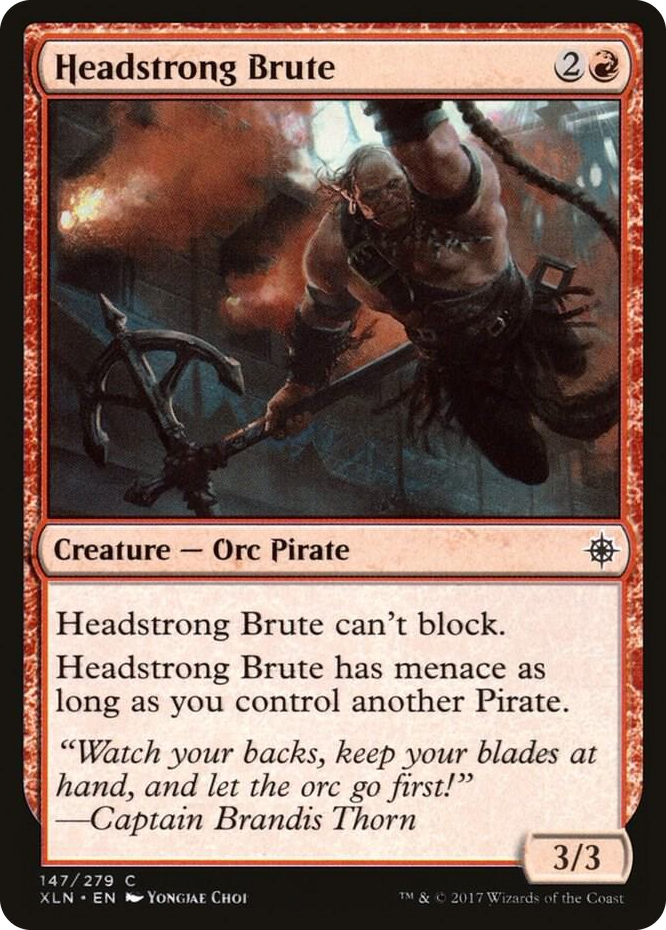 0147 Headstrong Brute C Ixalan