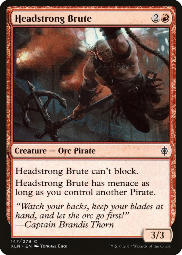 0147 Headstrong Brute C Ixalan