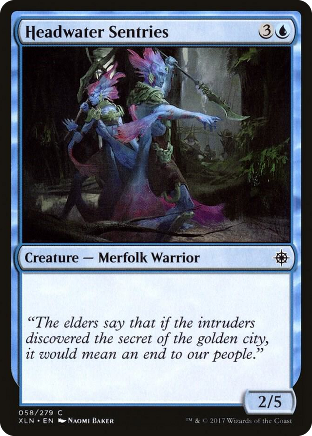 0058 Headwater Sentries C Ixalan
