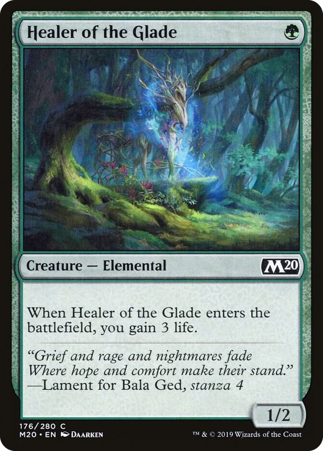 0176 Healer of the Glade C Core Set 2020