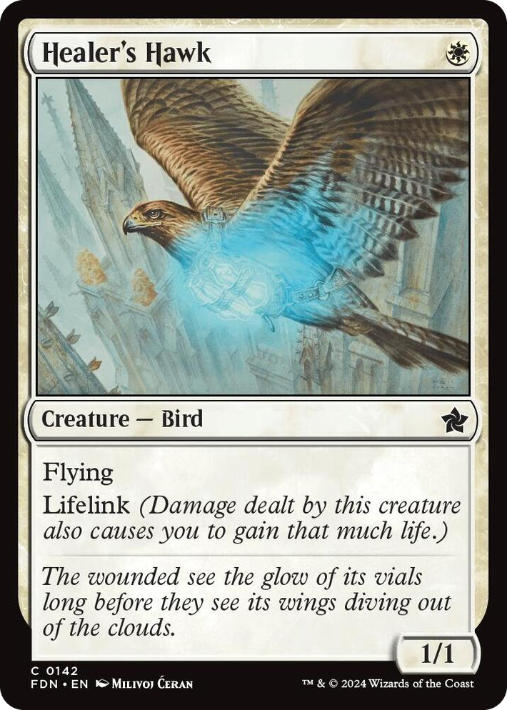 0142 Healer's Hawk (0142) C Foundations