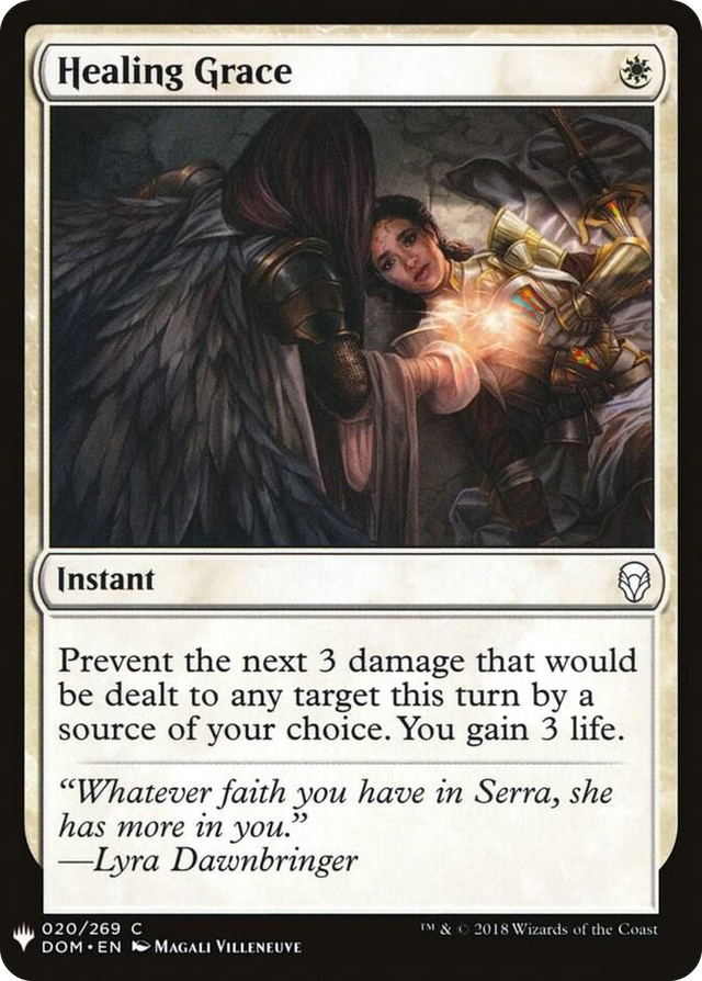 0020 Healing Grace C The List Reprints