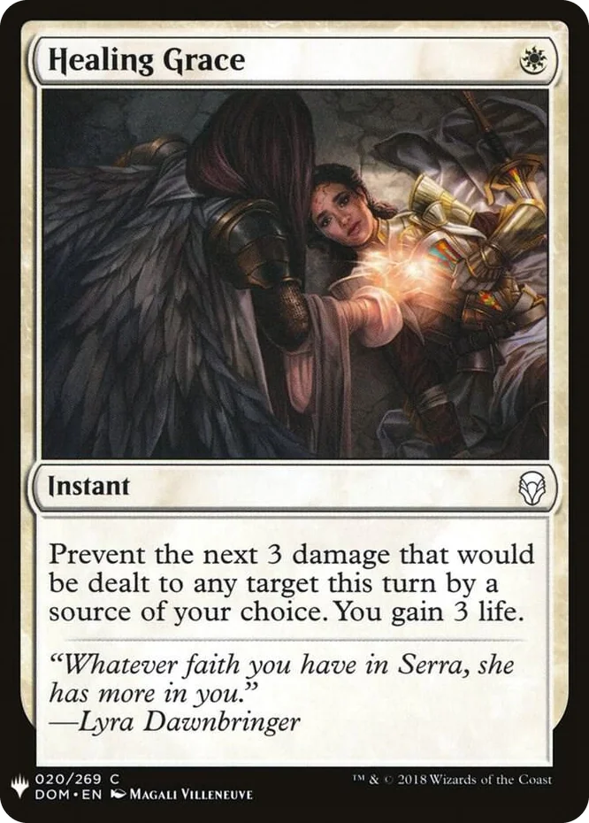 0020 Healing Grace C The List Reprints