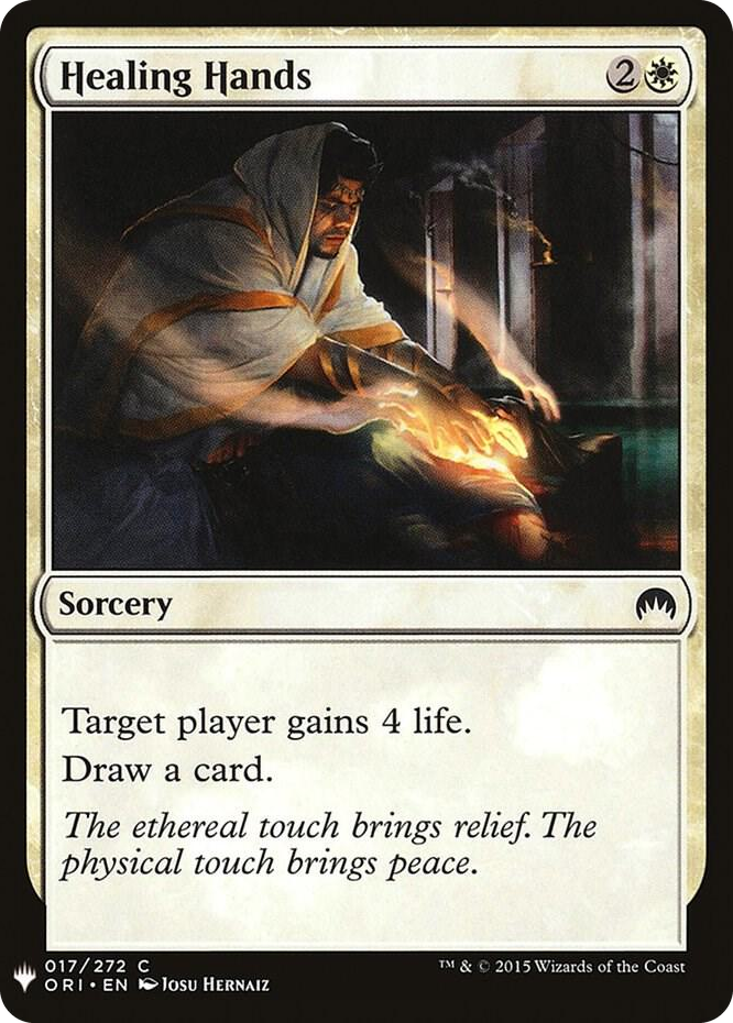 Healing Hands #17 C - The List Reprints Pokemon card