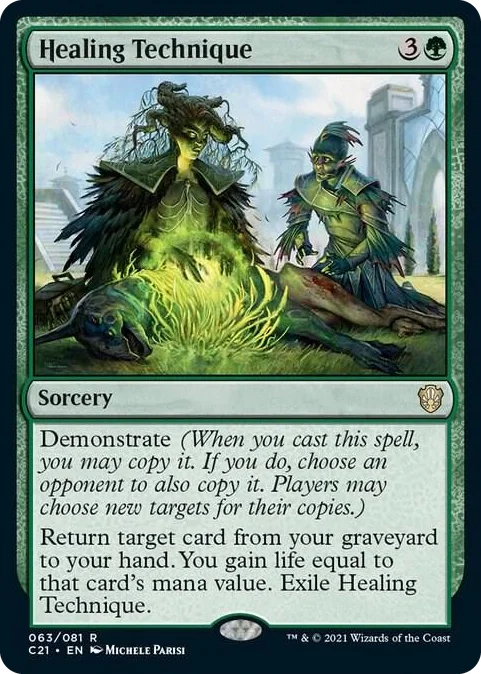 0063 Healing Technique R Commander 2021