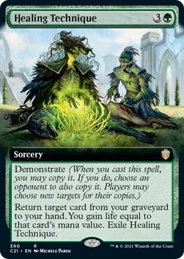 0390 Healing Technique (Extended Art) R Commander 2021