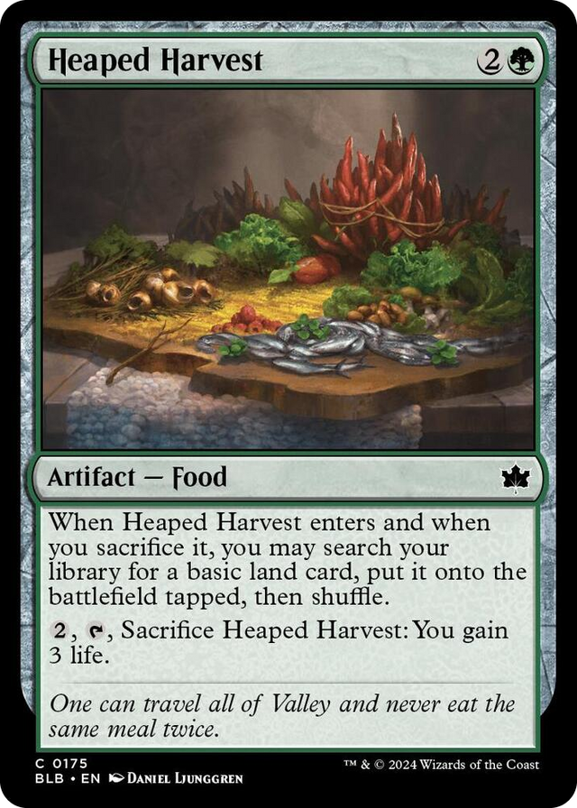 0175 Heaped Harvest C Bloomburrow