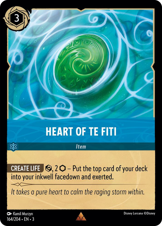 0164 Heart of Te Fiti Rare Into the Inklands