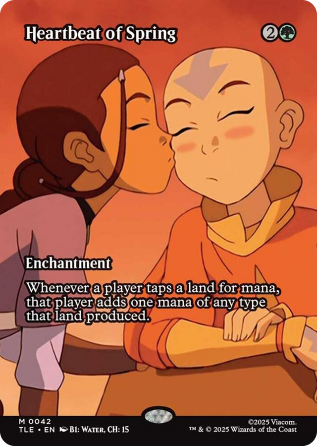0042 Heartbeat of Spring (Borderless) M The Last Airbender: Eternal-Legal