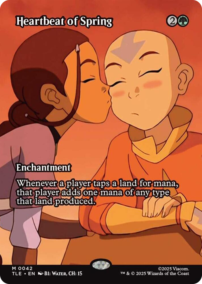 0042 Heartbeat of Spring (Borderless) M The Last Airbender: Eternal-Legal