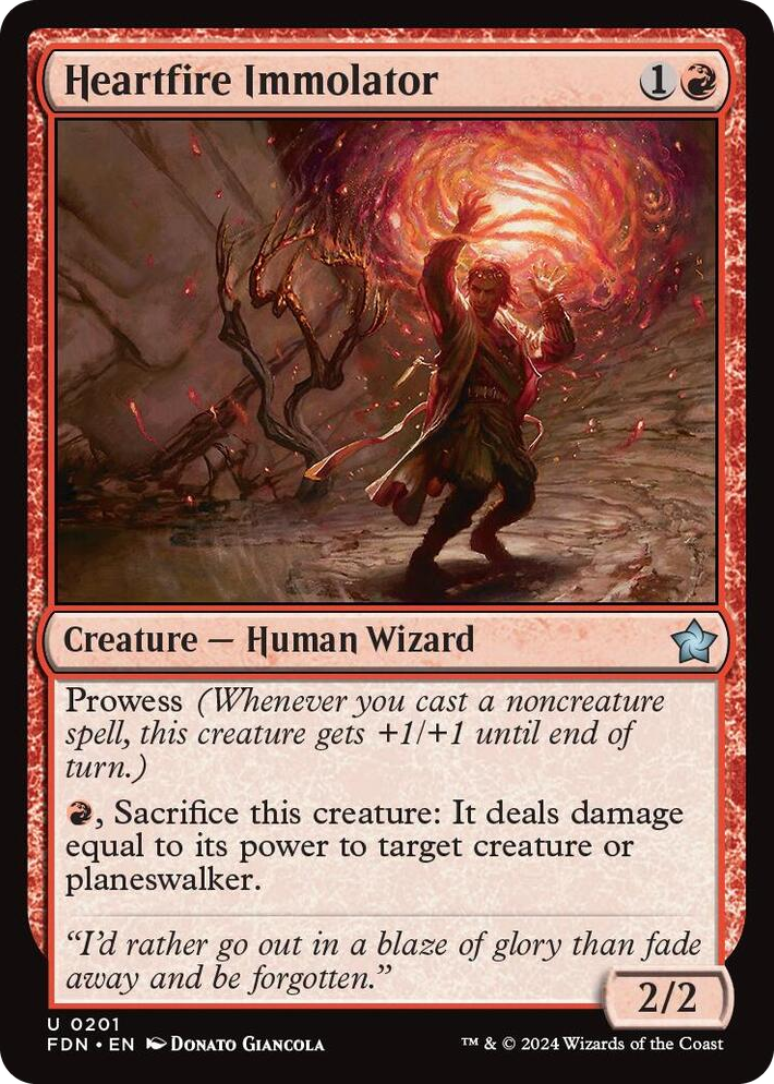 0201 Heartfire Immolator U Foundations