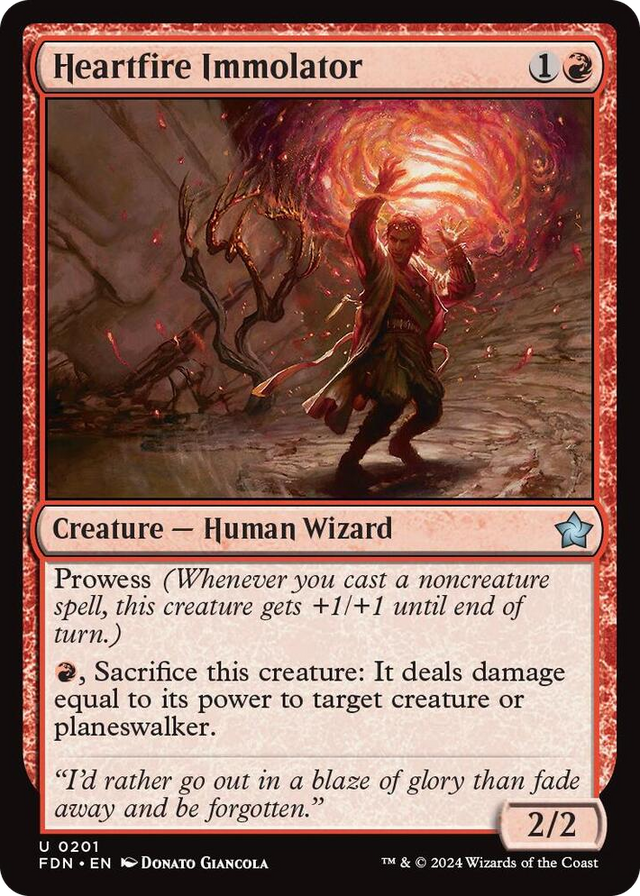 0201 Heartfire Immolator U Foundations