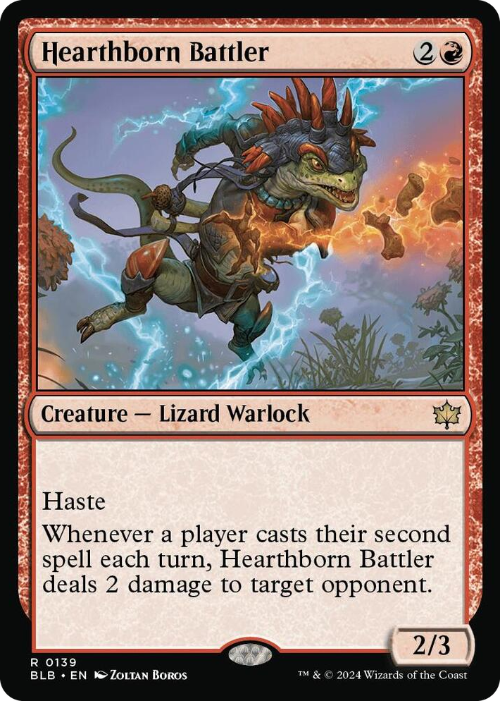 0139 Hearthborn Battler R Bloomburrow