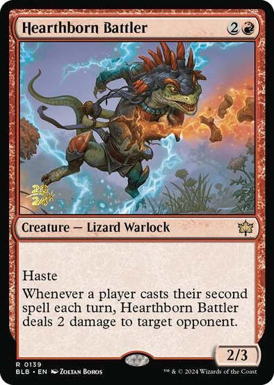 0139 Hearthborn Battler R Prerelease Cards