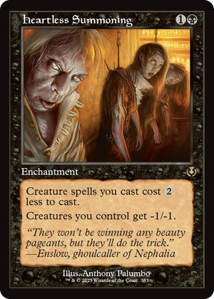 0383 Heartless Summoning (Retro Frame) R Innistrad Remastered