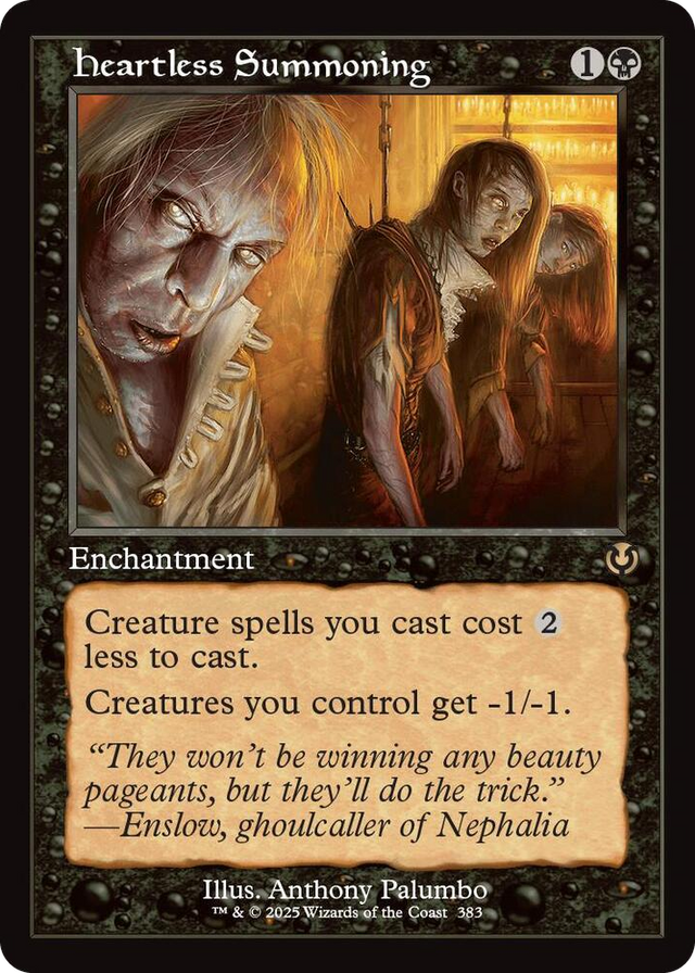 0383 Heartless Summoning (Retro Frame) R Innistrad Remastered