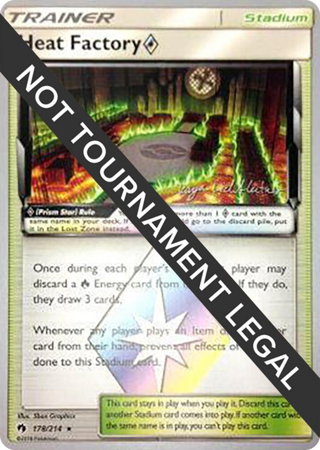 0178 Heat Factory Prism Star - 2019 (Kaya Lichtleitner) Prism Rare World Championship Decks