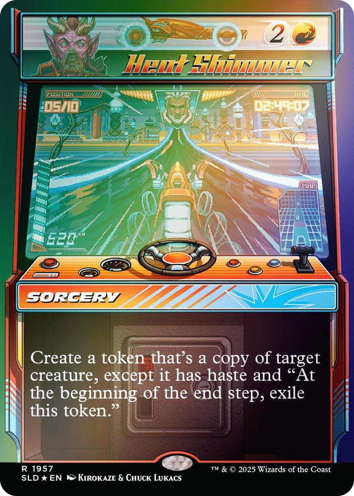 Heat Shimmer (Rainbow Foil) #1957 R - Secret Lair Drop Series Pokemon card