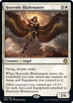 0011 Heavenly Blademaster R Magic Game Night: Free-For-All