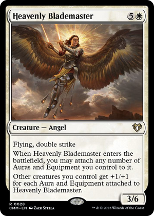 0028 Heavenly Blademaster R Commander Masters