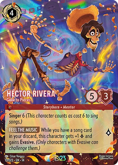 Hector Rivera - Gone to Pieces #13 Promo - D23 Promos Pokemon card