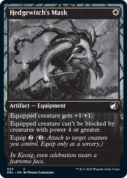 0023 Hedgewitch's Mask C Innistrad: Double Feature