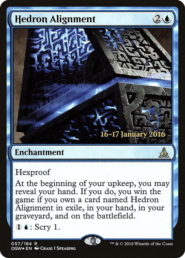 0057 Hedron Alignment R Prerelease Cards