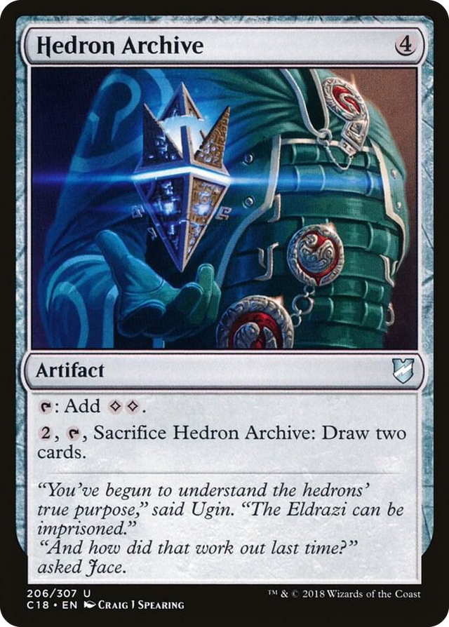 0206 Hedron Archive U Commander 2018