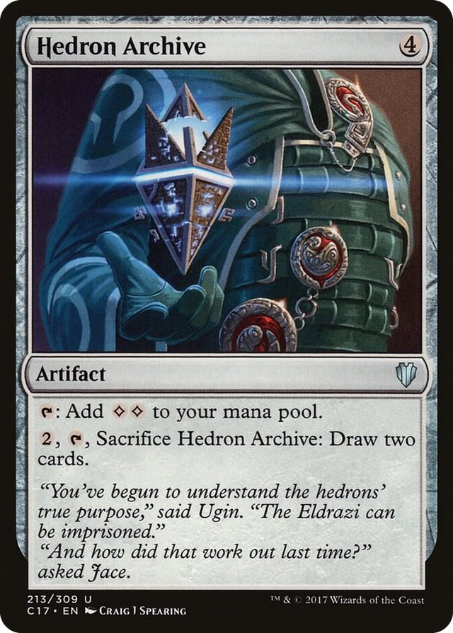 0213 Hedron Archive U Commander 2017
